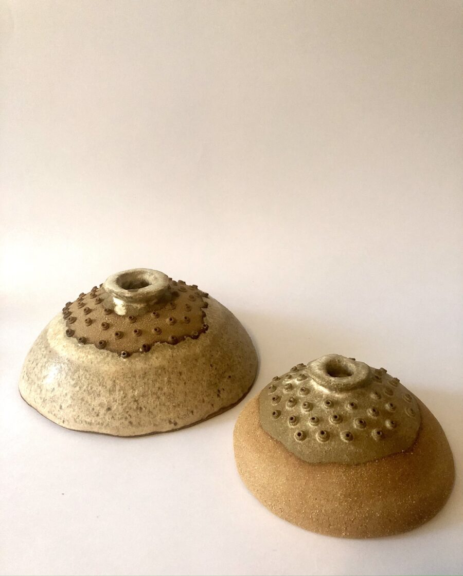 Vases de la collection Double Dots duo .katiacurbeiraceramics