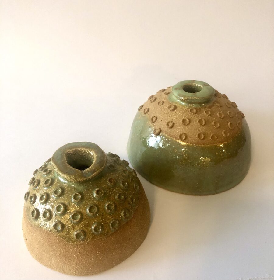 Vases de la collection Double Dots duo.katiacurbeiraceramics