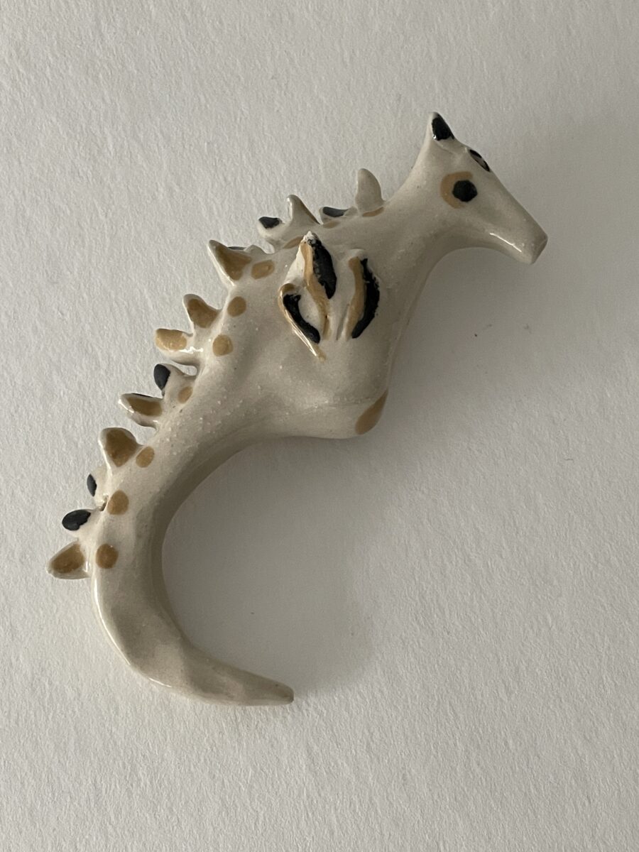 Hippocampe sauvage.katiacurbeira.ceramics