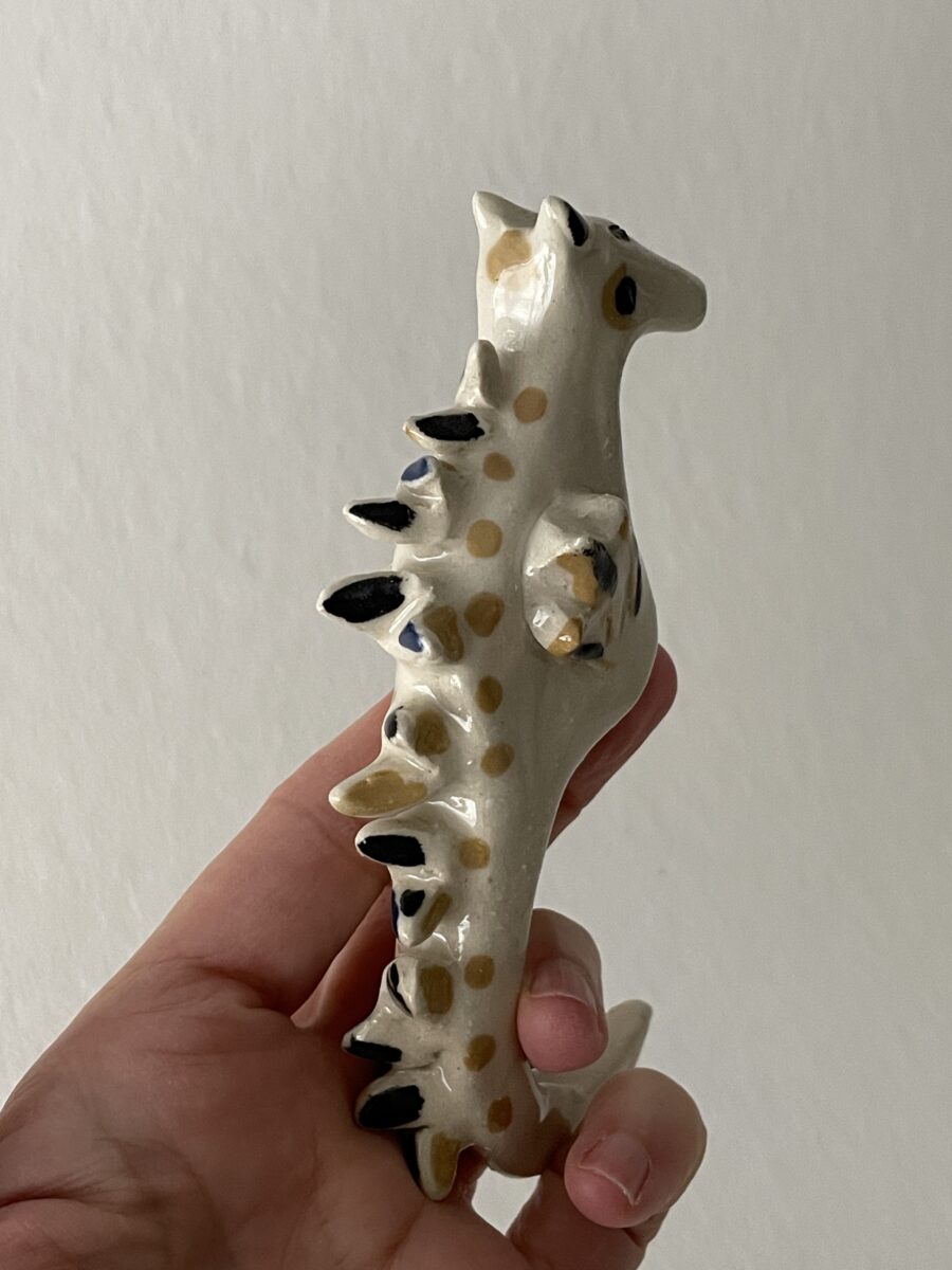 Hippocampe sauvage.katiacurbeira.ceramics